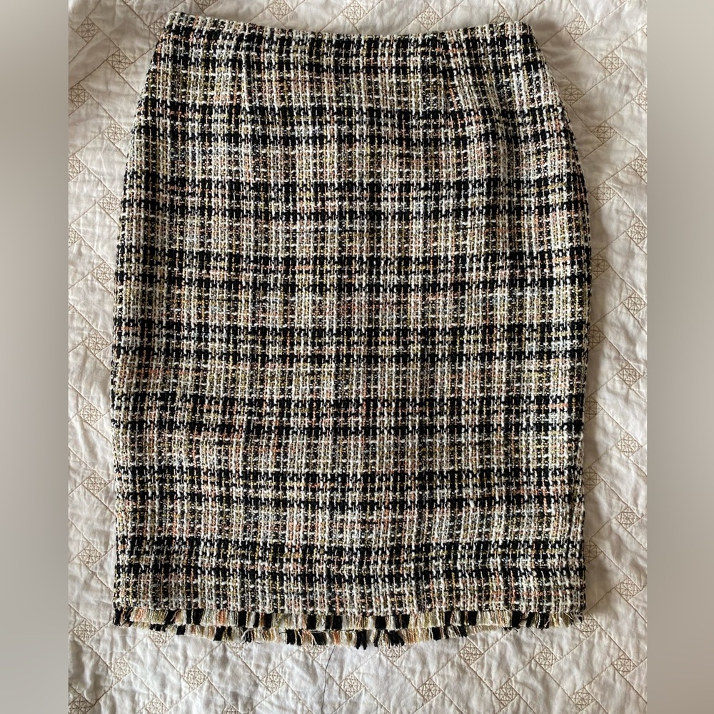 New Calvin Klein Tweed Skirt Size 2